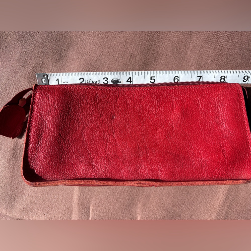 Il Bisonte Leather Clutch Mini Bag - Picture 15 of 16